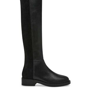 DV Dolce Vita Women's Panna 50/50 Black Over-The-Knee Boots, Size 10M